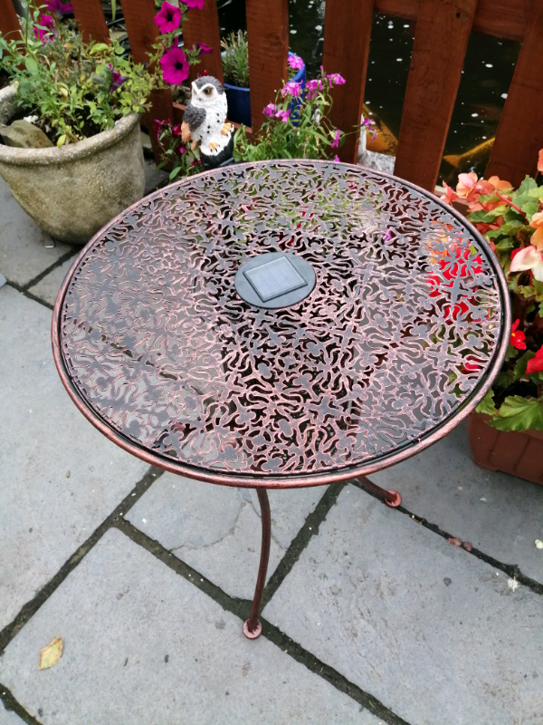 STUNNING SOLAR GARDEN TABLE | in Liverpool, Merseyside | Gumtree