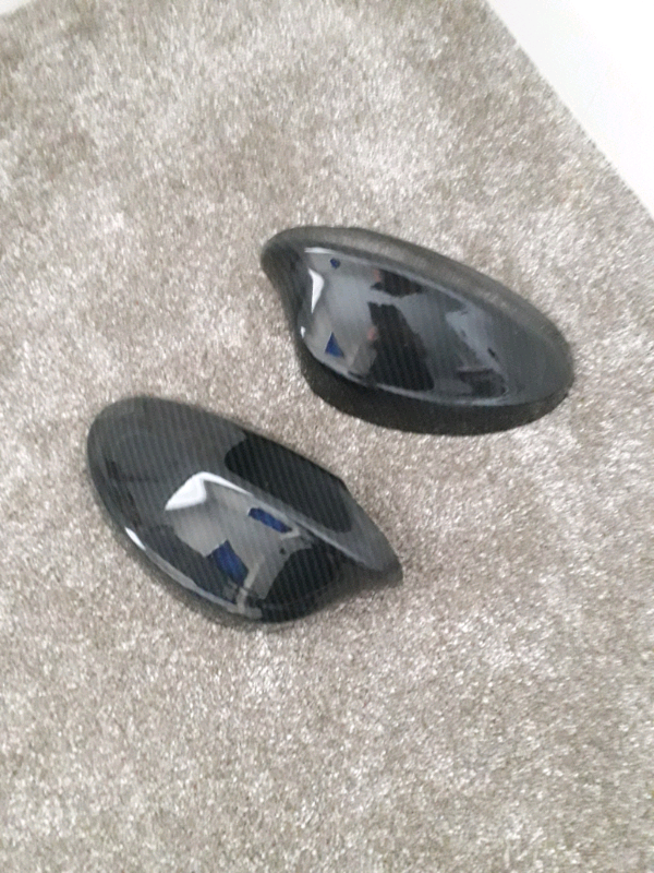 BMW E90 CARBON FIBRE HYDRO DIPPED WING MIRROR COVERS in Livingston