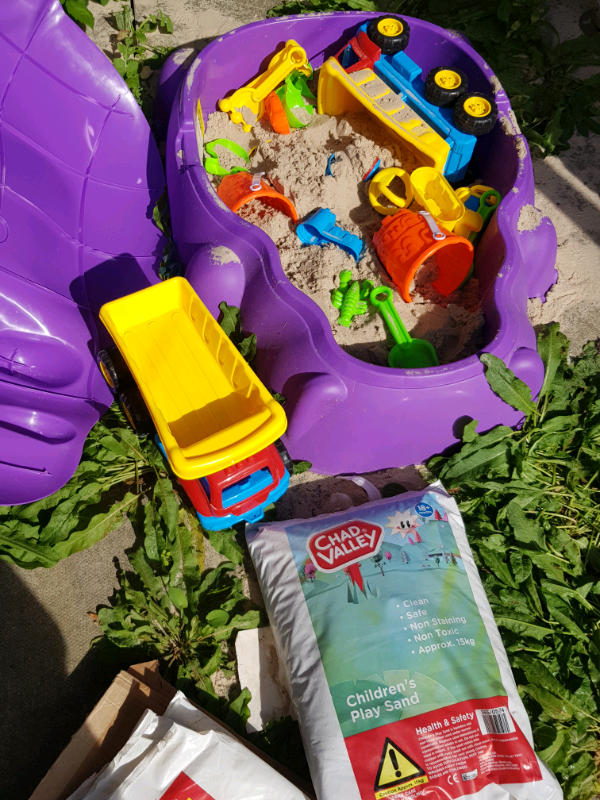 Chad valley hippo Sand Pit, Slide, Caterpillar See Saw BUNDLE in North London, London Gumtree