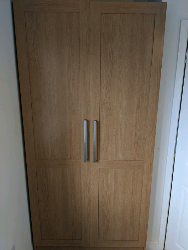 Ikea Pax Oak Effect Wardrobe In Cambridge Cambridgeshire
