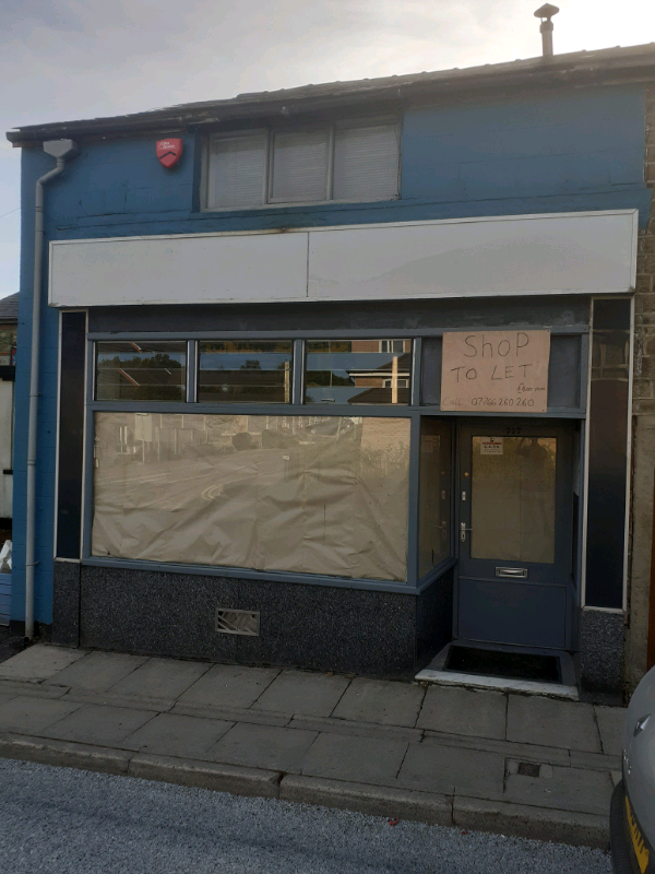 shop to let whitworth rochdale £400 pcm in Whitworth, Manchester