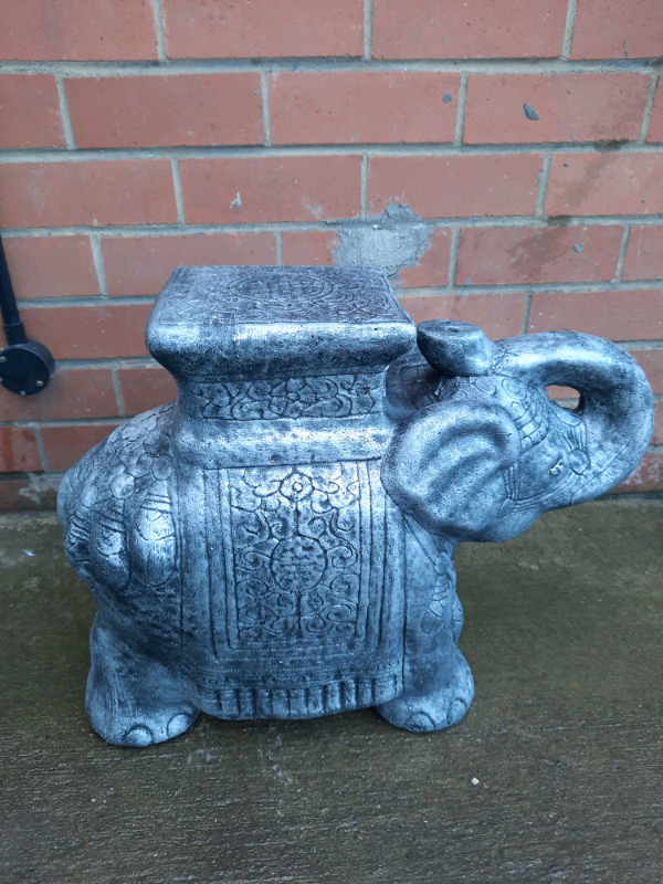 Stone elephant garden ornament/planter in Newcastle, Tyne and Wear