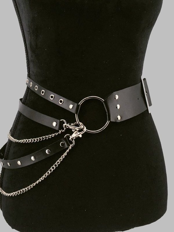 【新品未使用未開封】Llife LEATHER CHAIN BELT LIDNM / Llife ONLINE STORE / Llife LEATHER CHAIN BELT