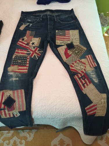 Extremely Rare Denim & Supply By Ralph Lauren Flag Patch