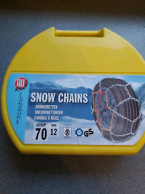 New Snow Chains - don't get caught out