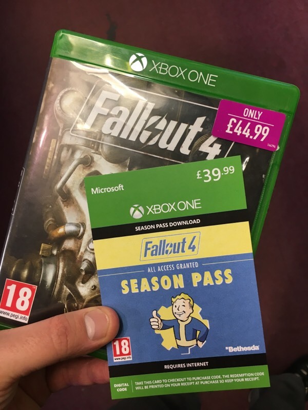 Fallout 4 season pass xbox one free