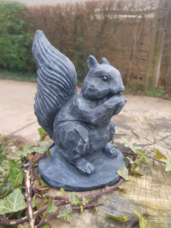 Stone squirrel garden ornament £10 in Longwell Green, Bristol Gumtree