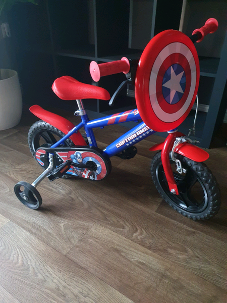 12 inch captain america bike