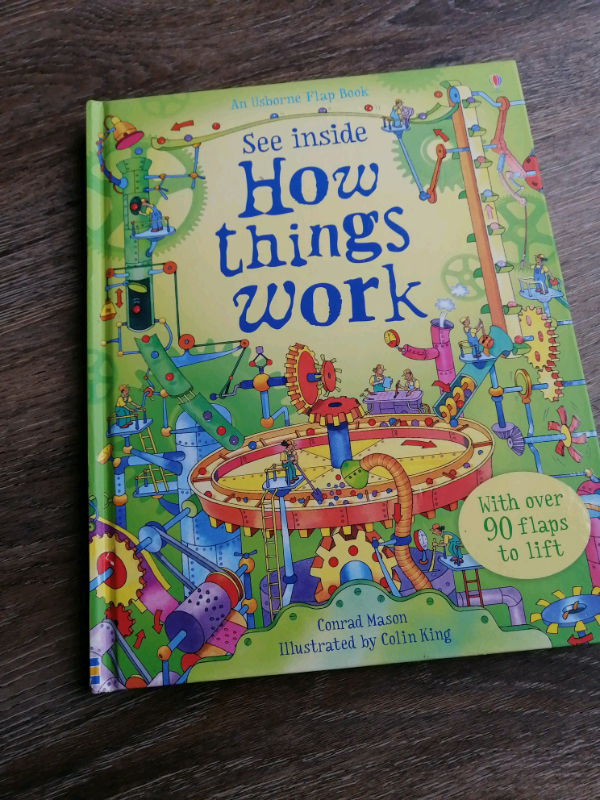 Usborne how things work flap book in Bournemouth, Dorset