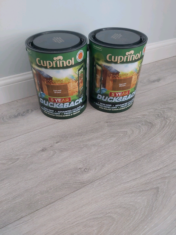 Cuprinol Harvest Brown 5 litres x2 in Troon, South Ayrshire Gumtree