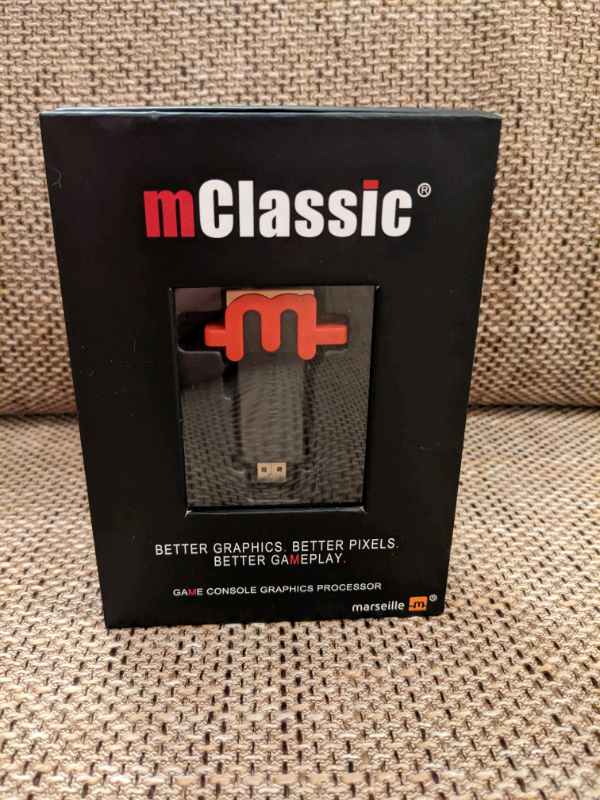 Marseille mClassic PlugandPlay Video Game Console 1440p/4K Upscaler