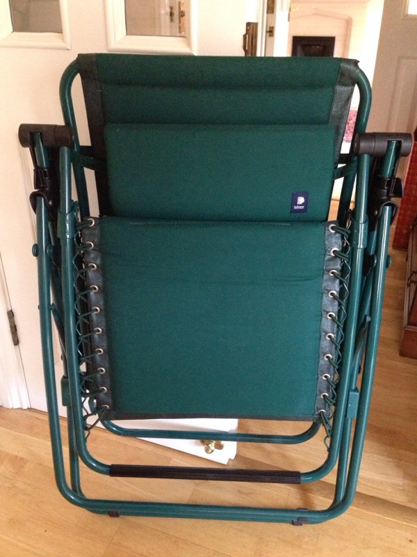 Reflexology lafuma chair and bolster cushion in Exeter, Devon Gumtree