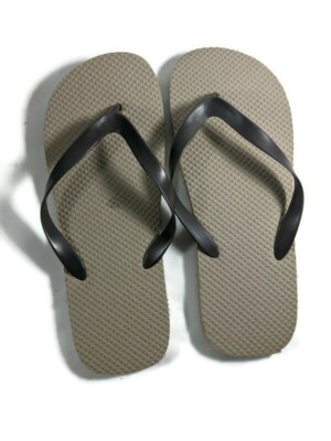 Generic Flip Flops Grey strap grey bottom Brand new without tags.