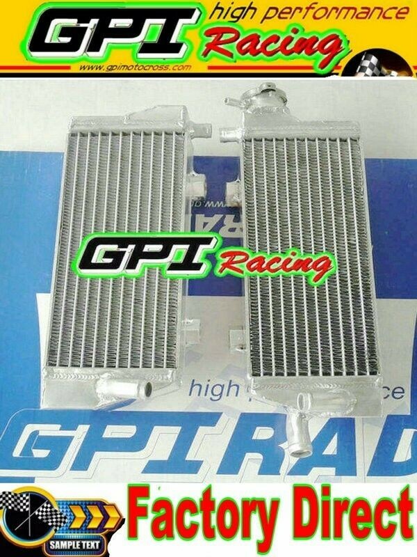 BRAND NEW GPI aluminum radiator KTM SX/XCW/EXC/XC-W 200/250/300 08-2014 09 10 11
