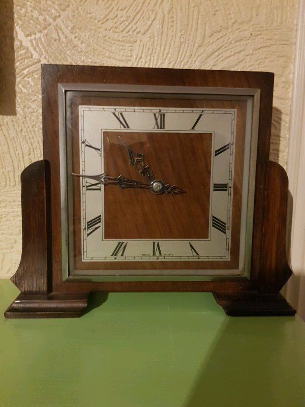Antique Smiths 8 day wind up mantel clock in Bonnybridge, Falkirk