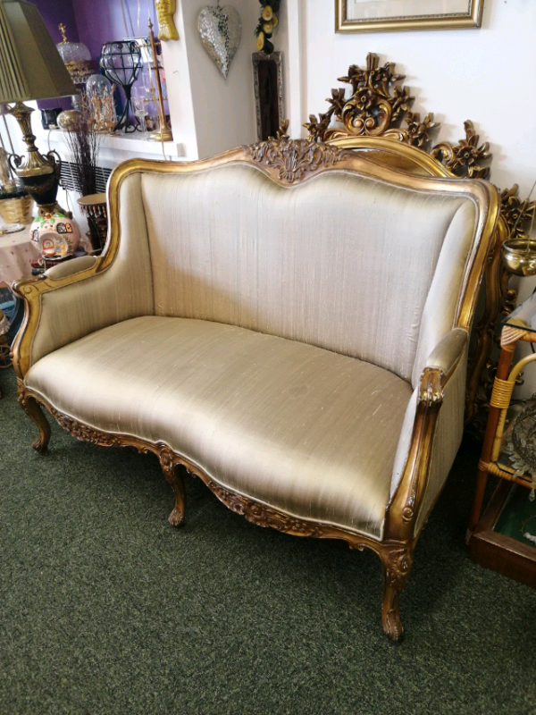 French Style Gold Ornate Sofa in Pontefract, West Yorkshire Gumtree