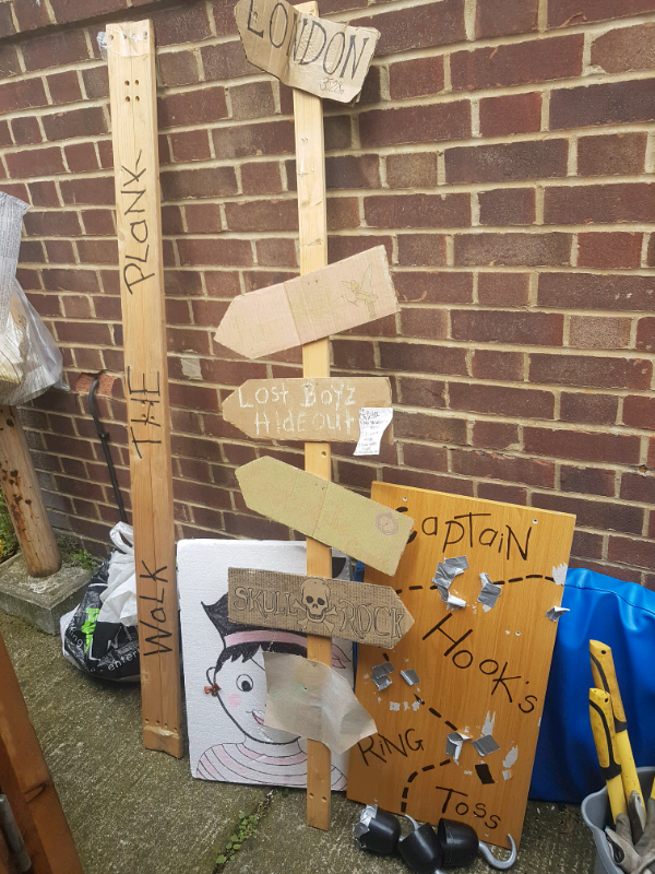 Peter Pan Pirate Games And Decorations For Party In Swanley