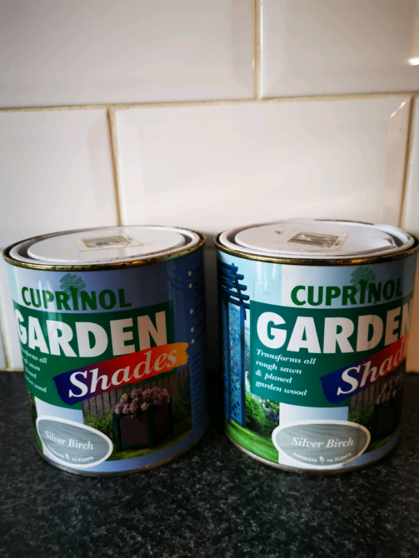 Cuprinol Garden shades Silver Birch paint in Worsley, Manchester