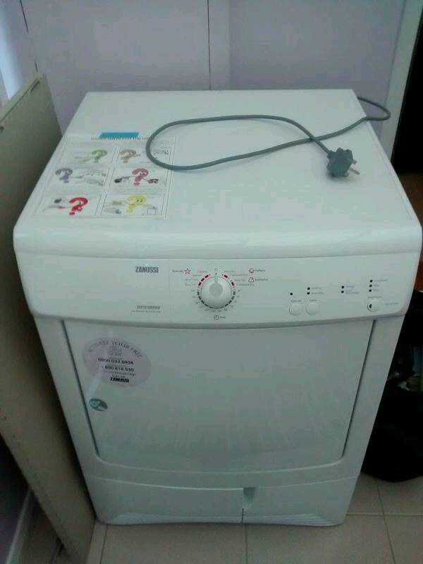 Zanussi 7kg dual temperature reverse action condenser tumble dryer in Antrim, County Antrim