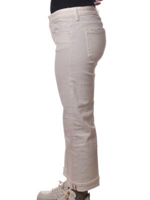 Pre-owned Dondup - Jeans-straight Leg Pants - Woman - White - 5163611d183908
