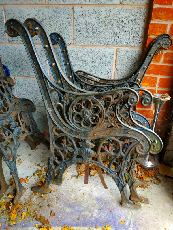 Cast iron chair ends (4 pairs) in Sheffield, South Yorkshire Gumtree