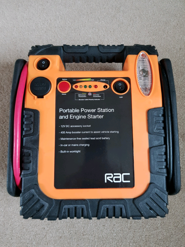 Heavy Duty Rac 12V 400A Car Van Jump Starter Battery Booster Charger L in Poole, Dorset Gumtree