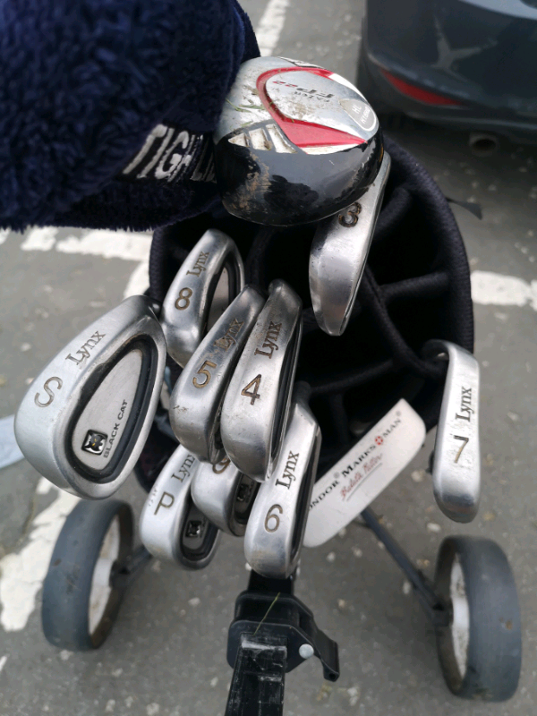 Lynx Black Cat golf clubs in Coatbridge, North Lanarkshire Gumtree