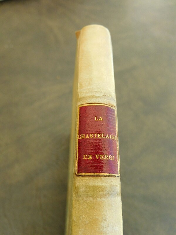 Livre La Chastelaine De Vergi 1920