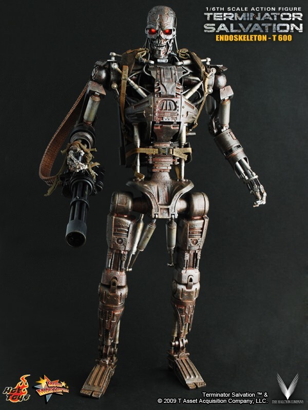 HOT TOYS MMS93 TERMINATOR SALVATION T-600 EXOSKELETON 1/6 SCALE