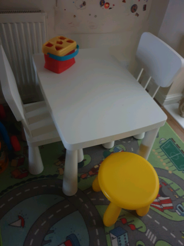 Ikea Mammut Table And Chairs For Sale In Wortley West Yorkshire