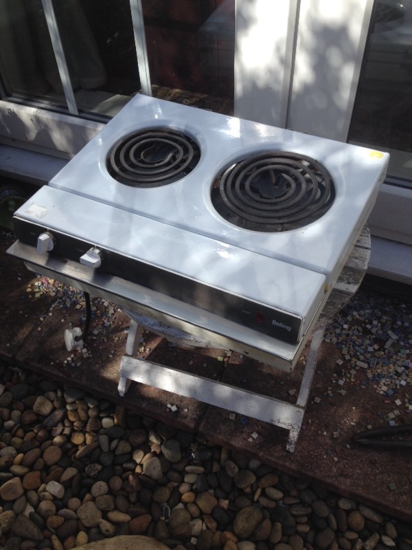 Belling electric 2 ring cooker caravan/campervan in Crook, County