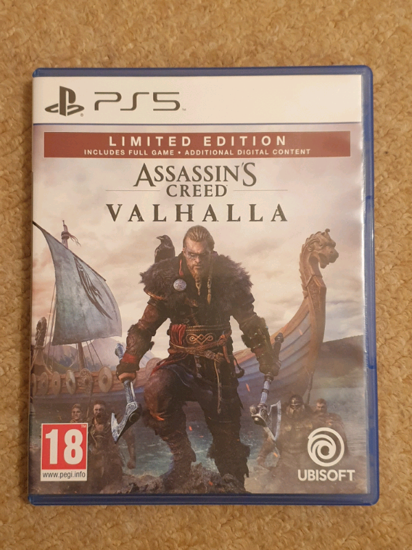 PS5 Assassin's Creed Valhalla Limited Edition game in Oadby