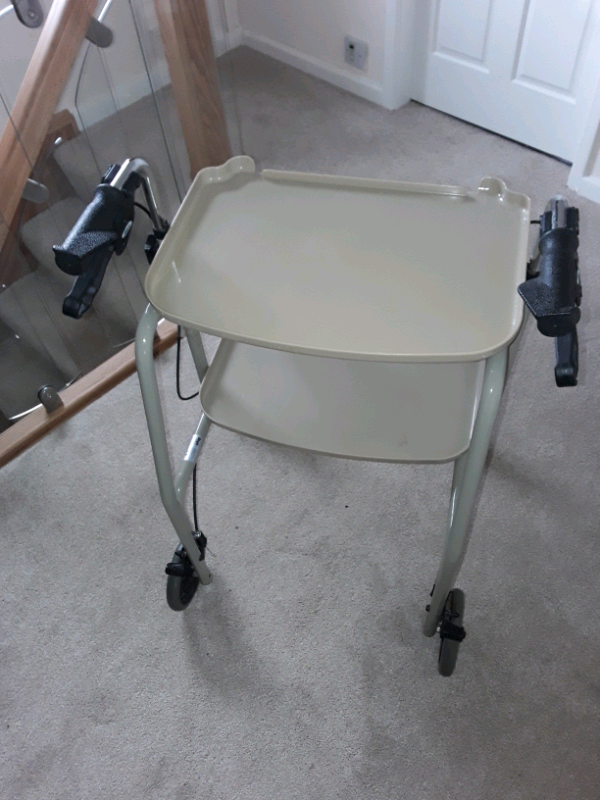 Walking Aid / Trolley with two trays, indoor use in Newton Aycliffe