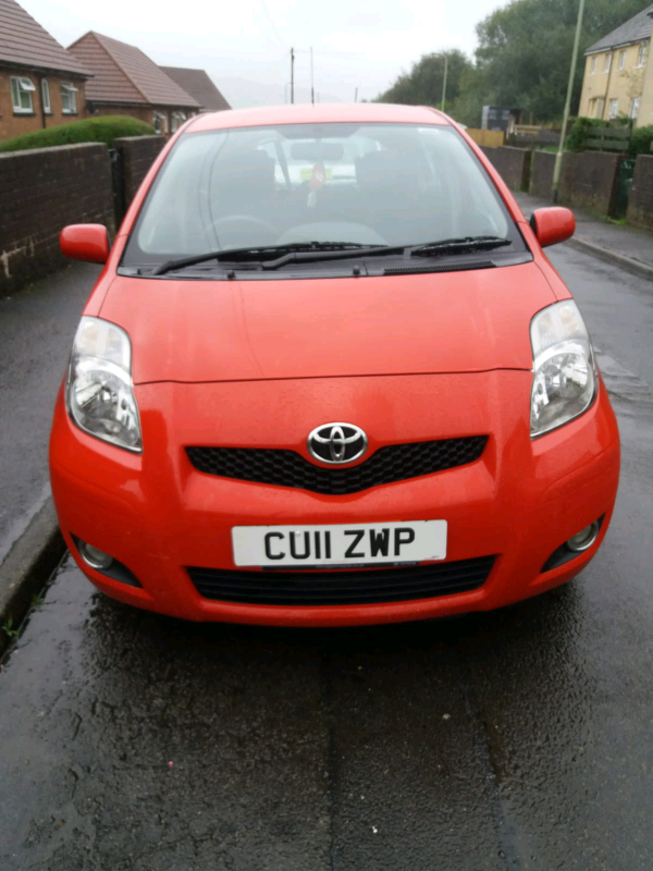Toyota Yaris 2011 Red in Tonypandy, Rhondda Cynon Taf Gumtree