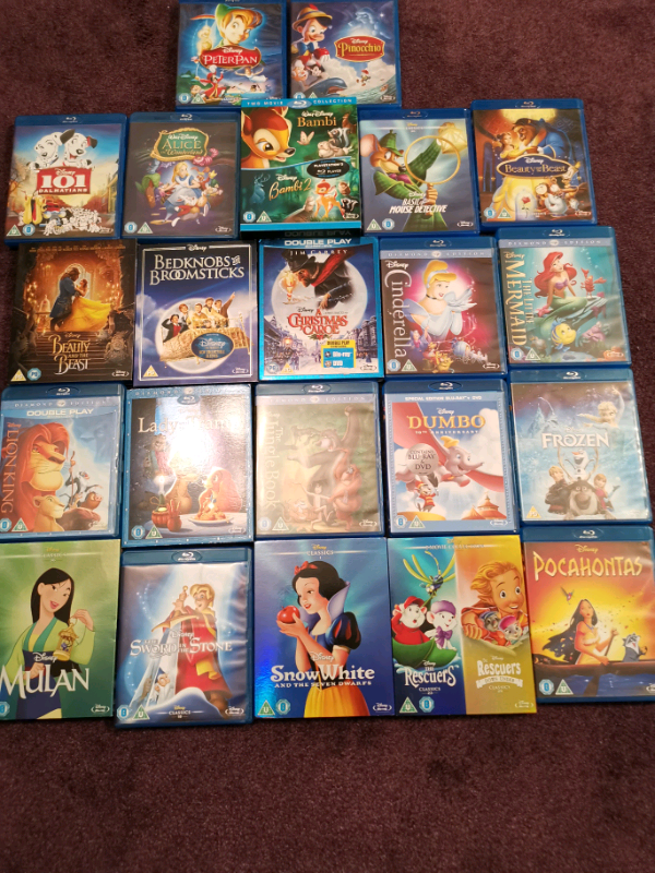 A COLLECTION OF 24 WALT DISNEY BLU RAY'S | in Kidderminster