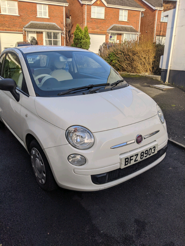 Sold White 10 Fiat 500 Pop 1 2l miles In Lisburn County Antrim Gumtree