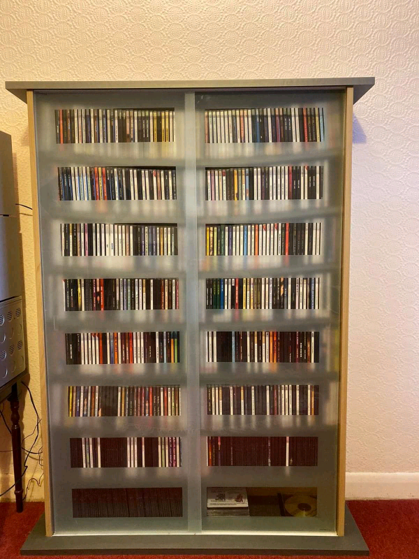 Large Cd Dvd Display Cabinet In Farnham Surrey Gumtree