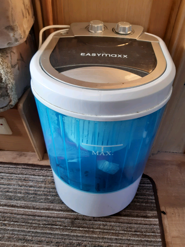 EASYmaxx 3KG 260W Mini Washing Machine White & Blue in West Malling