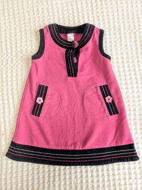 Bundle of two cute summer dresses -baby clothes: 6 months to 12 months