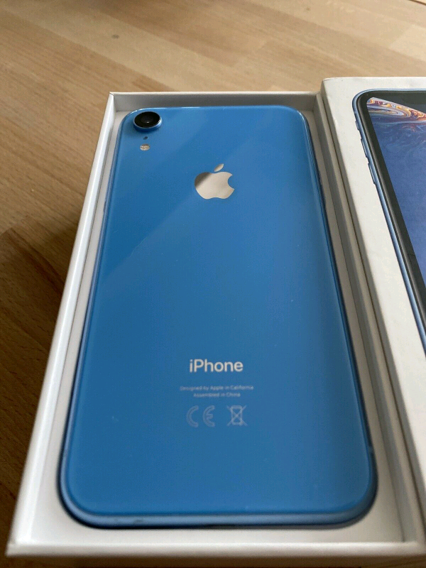 Apple iPhone XR 128GB Blue (EE) A2105 (GSM) in Borehamwood