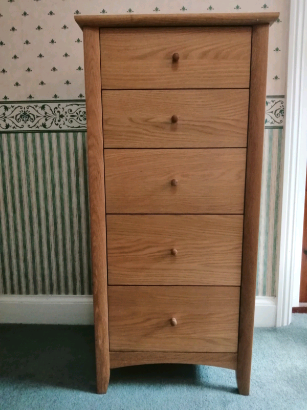Solid wood 5 drawer chest (ex BHS furniture) in Bournemouth, Dorset Gumtree