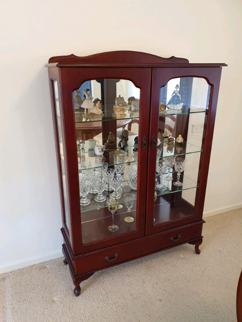 Timber Display Cabinet Cabinets North Rocks Gumtree