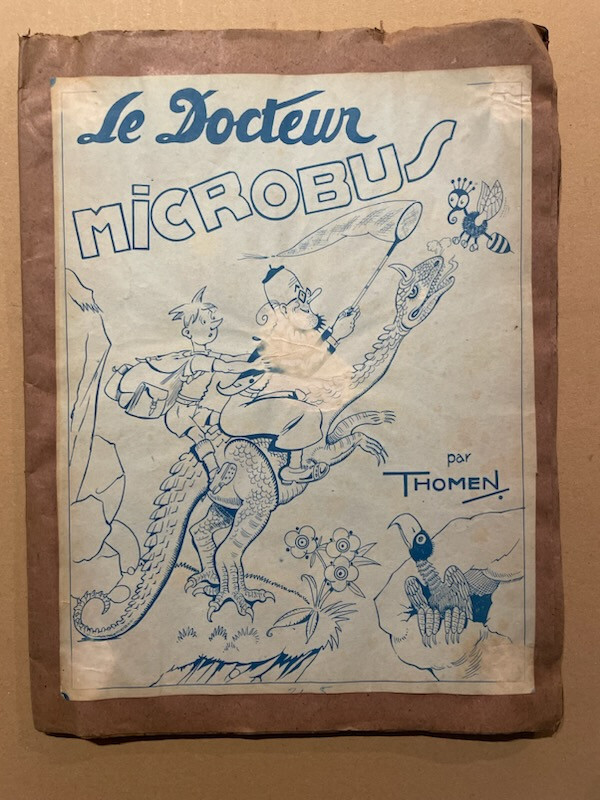 Archives ÃDitions Mondiales - Thomen : Le Docteur Microbus - Maquette