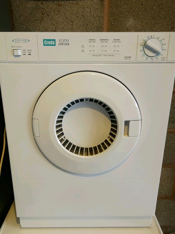 3kg Creda exel small vented tumble dryer in Exeter, Devon Gumtree