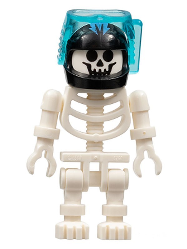 Skeleton with Standard Skull, Black Aquaraiders II (gen031)