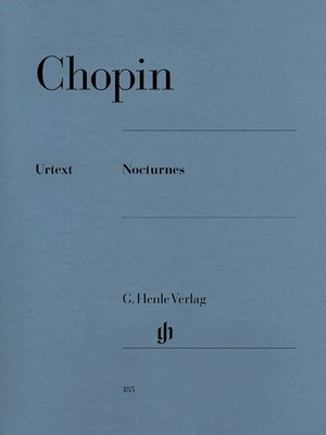 Chopin Nocturnes for Piano Solo Henle Urtext Edition Advanced Sheet Music Book