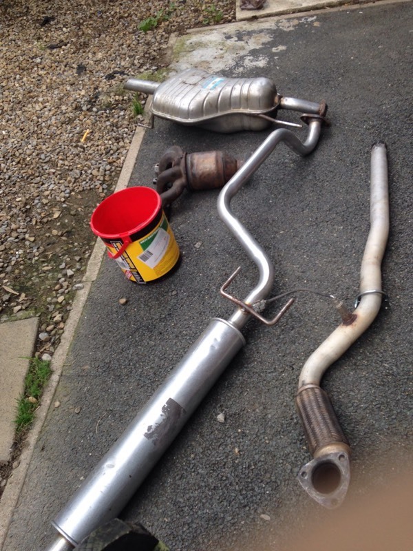 Vauxhall zafira 1.6 exhaust system catalysis Labour sensor open to offers in Bramley, West