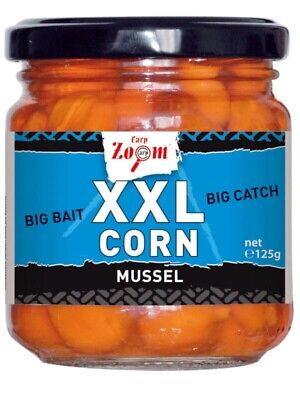 Carp Zoom XXL Giant Corn, 125 g Honey, Mussel, Strawberry, Vanilla Flavor