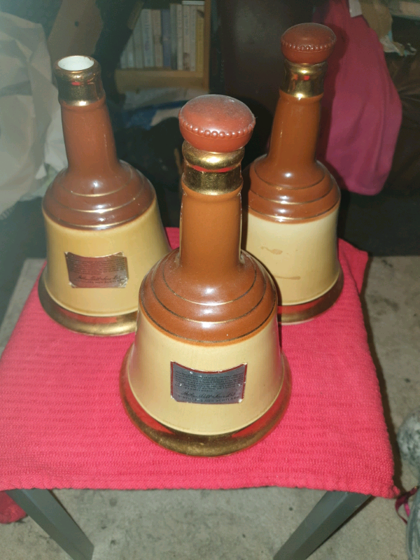3x Bells whiskey Bell shaped bottles. in Horfield, Bristol Gumtree