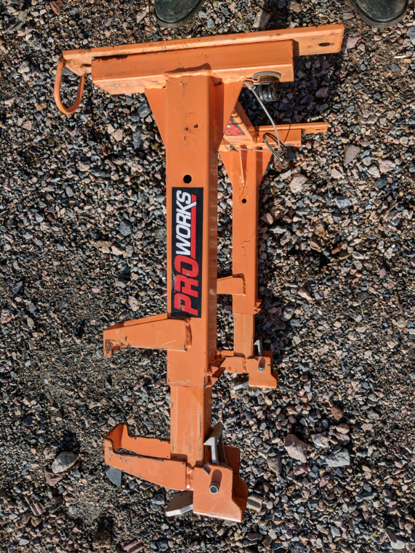 Motocross motorcycle van trailer stand by Proworks in Newton Abbot